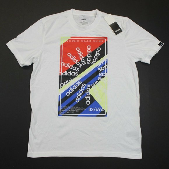 adidas Other - Men's Adidas Climalite Slogan Graphic Tee - M
